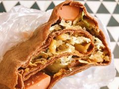 -正宗杂粮煎饼香软鸡蛋饼