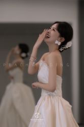 -桃子造型婚纱礼服(凤起广场店)