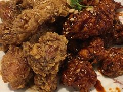 酱油和辣味炸鸡-八福力韩国休闲餐厅(泉舜店)