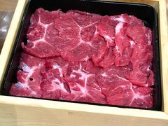 大刀鲜切土黄牛腱芯-古铜老院铜锅涮肉·清真(双井店)