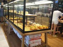 面包甜点陈列柜-托斯卡纳烘焙意大利餐厅(五天地店)