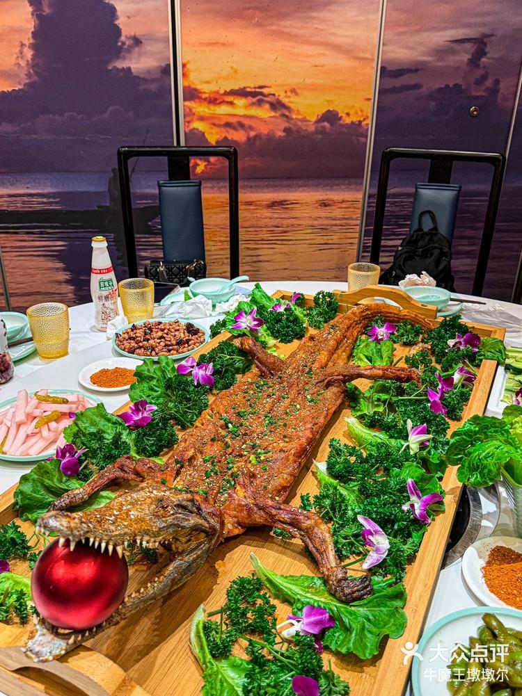 我吃到了什么啊烤鳄鱼🥵🥵🥵