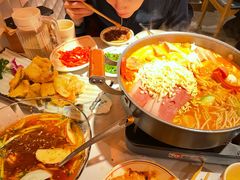 部队年糕火锅-七八冷面·延边朝鲜族美食(欢乐谷店)