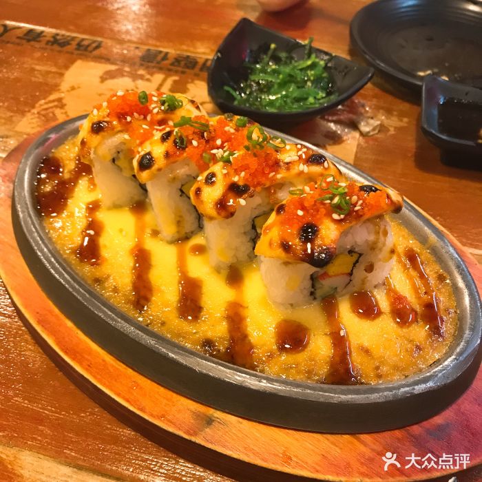 任性台式料理(潮楼店)热浪芝士三文鱼卷图片