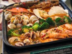 海鲜拼盘锅-新长岭大酒店酒楼