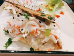蛋黄酱轻拌蟹肉和沙丁鱼-帕歌西班牙餐厅paco tapas