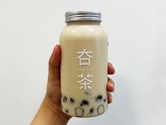 荔枝乌龙茶冻奶茶-夻茶HUATEA(水晶郦城店)