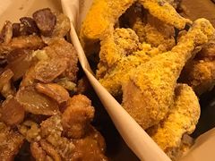 炸鸡翅一半一半-富乐满韩国正宗炸鸡韩国料理(虹泉路店)