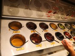 自助调料区-左庭右院鲜牛肉火锅(浦江欢乐颂店)