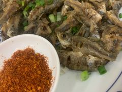 干炸墨线鱼-高坎一品甲鱼庄(两河店)