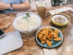 潮汕牛肉丸-廣九广味食堂-猪肚鸡火锅(曼哈顿店)