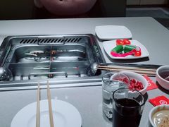 餐具摆设-海底捞火锅(安吉万达店)