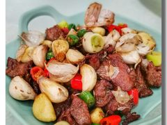 孜然羊肉-阿里元老宋海鲜大排档(明发店)