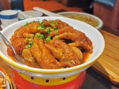 板栗烧虎皮凤爪-食锦记·福建私房菜(浦西万达店)