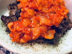 泡菜牛肉饭-黄祥华养生堂·炖汤·营养蒸饭(岭南天地店)