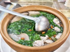 枸杞叶猪肝煲仔汤-超记煲仔饭(珠光路店)