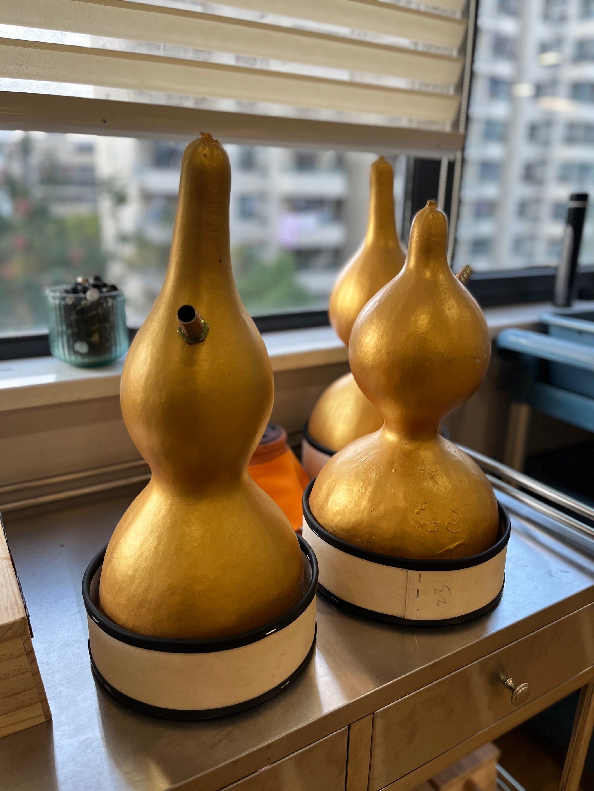 直接放了个葫芦
感觉下一秒就要被金角大王喊上名字
被收到宝葫芦