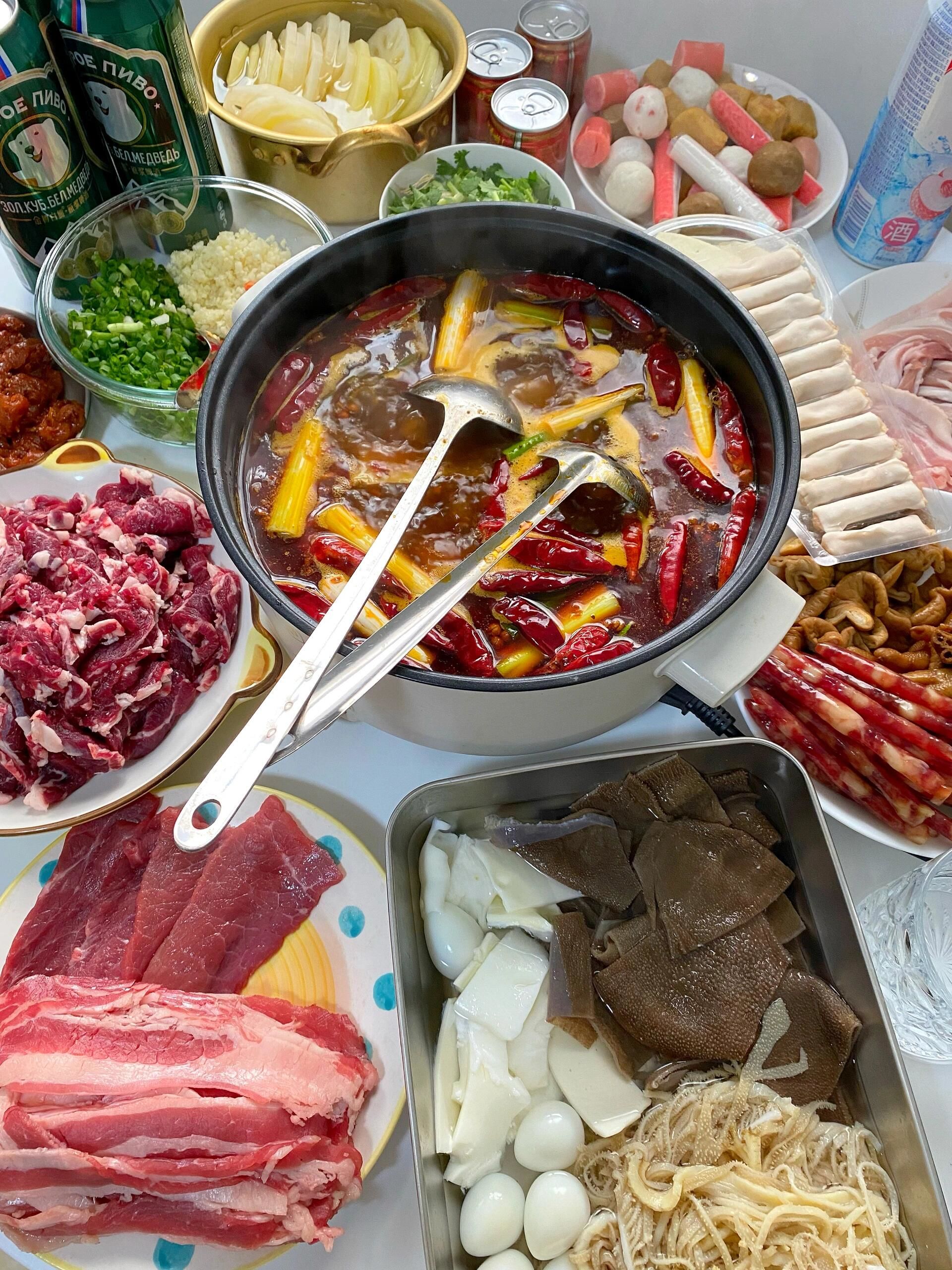 夏天在家吃火锅的快乐,到底谁懂啊