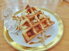 燕麦焦糖华夫饼-猫小主咖啡·猫咖cat cafe(福田店)