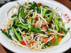 豆芽炒韭菜-天下客饭店(中山路店)