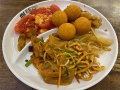 西红柿炒鸡蛋-梦航彩虹之约自助餐厅(华府天地店)