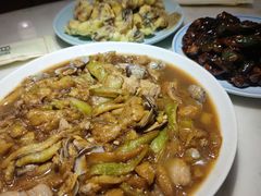 茄子炖蚬子-日丰园海肠水饺·老字号大连海鲜(和平广场店)