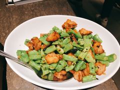 榄菜四季豆炒鸡脆骨-汤城小厨•粤菜•靓汤(苏州街店)