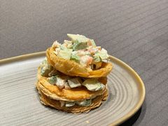 三文鱼牛油果鲜虾塔-望乡楼上海菜(日月光店)