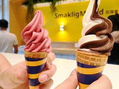 双色甜筒-宜家·瑞典风味餐厅(三桥店)