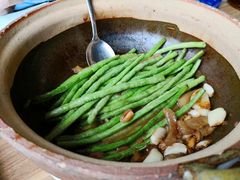 砂锅虾酱豆角-先记烧鹅王·本地粤菜(福永店)
