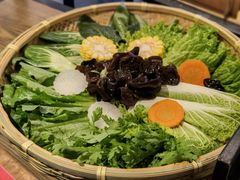 蔬菜拼盘-尚尚仙·酸汤猪手·猪肚鸡火锅(华联万柳购物中心店)