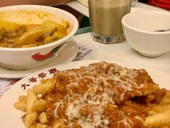 芝士肉酱炸薯条-大哥餐厅(西城花园店)