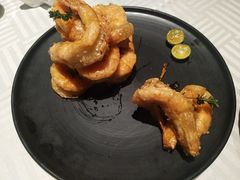 蜜汁酥皮虾-四季民福烤鸭店(王府井灯市口店)