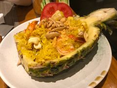 菠萝海鲜炒饭-mango tree芒果树泰国餐厅(青岛万象城店)