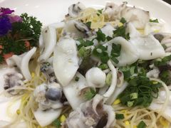 白灼墨鱼仔-庭苑美食中心·陈皮烧鹅·海鲜(台山店)