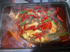 毛血旺烤鱼-探鱼·鲜青椒爽麻烤鱼(银泰城店)