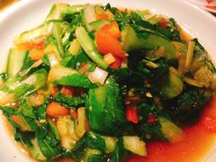 番茄毛白菜-天山醉美辣子鸡(文艺路店)