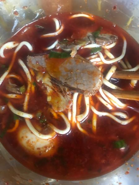 叁细兰州牛肉面-"最近上微博看见一众美食博主狂推这家面馆 .