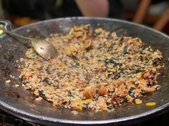 铁板蟹子炒饭-春熙台韩国料理·章鱼肥牛(西丽店)