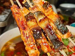 -拾光与烟火丨炭火串烧·自贡小活鲜(西村大院店)