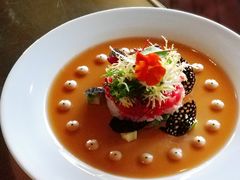 阿拉斯加帝王蟹配龙虾汤啫喱-AZUL by FUEL蓝色·法式酒馆(琶醍店)