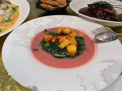 酥脆鱼汤浸菜苗-誉珑轩