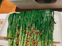 烤韭菜-木屋烧烤(南新店)