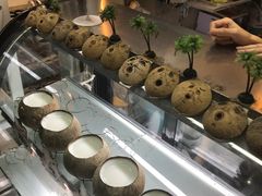 -椰爺爺·椰子冻砵仔糕