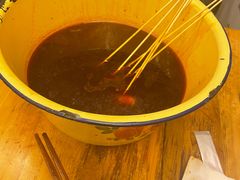 -拈签一笑黄牛肉辣卤串串