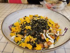 海苔咸蛋黄鸡肉拌饭-万能料理屋(钟鼓岭路店)