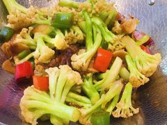 有机菜花爆籽乌-小螺号海鲜·地道鲁菜(省体总店)