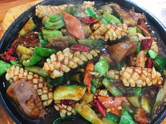 鱿鱼爆猪肝铁板-卢庄(江汉路店)