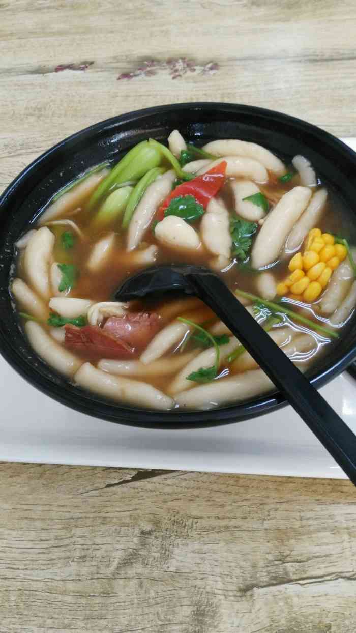 红火飞扬老汤面疙瘩-"这家店的面疙瘩非常不错,不油腻,很清淡,.