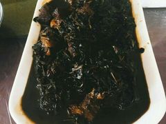 腐干烧红烧肉-上海老范农家乐(崇明前卫村店)